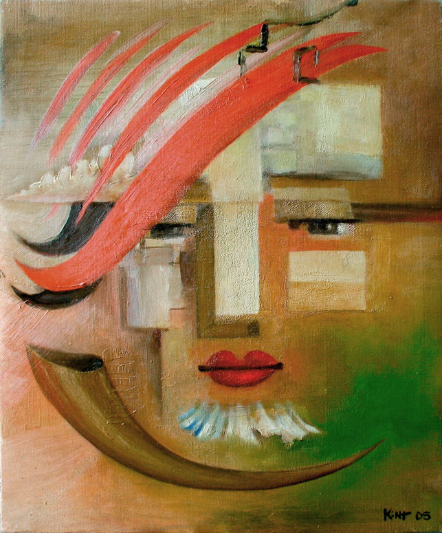 Divagando. 2004. Óleo sobre lienzo. Alfonso Kint