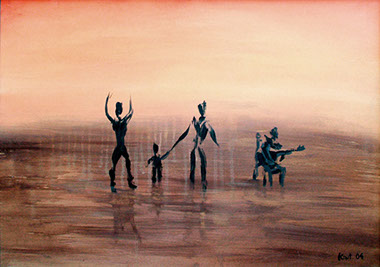 El Sur. 2005 Acrílico sobre lienzo. Alfonso Kint