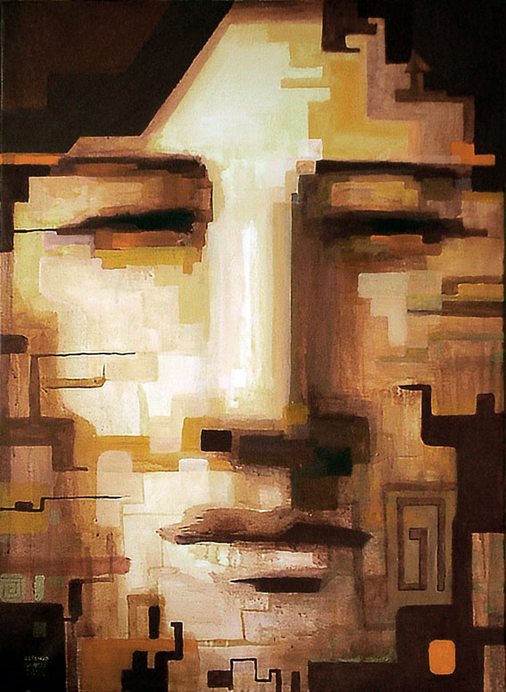 Wilde. 2006. Técnica mixta sobre lienzo. Alfonso Kint